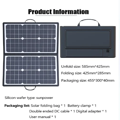 1000W Faltbares Solarpanel, 18 – Solar Charger Panel Foldable Bewertung und Preis