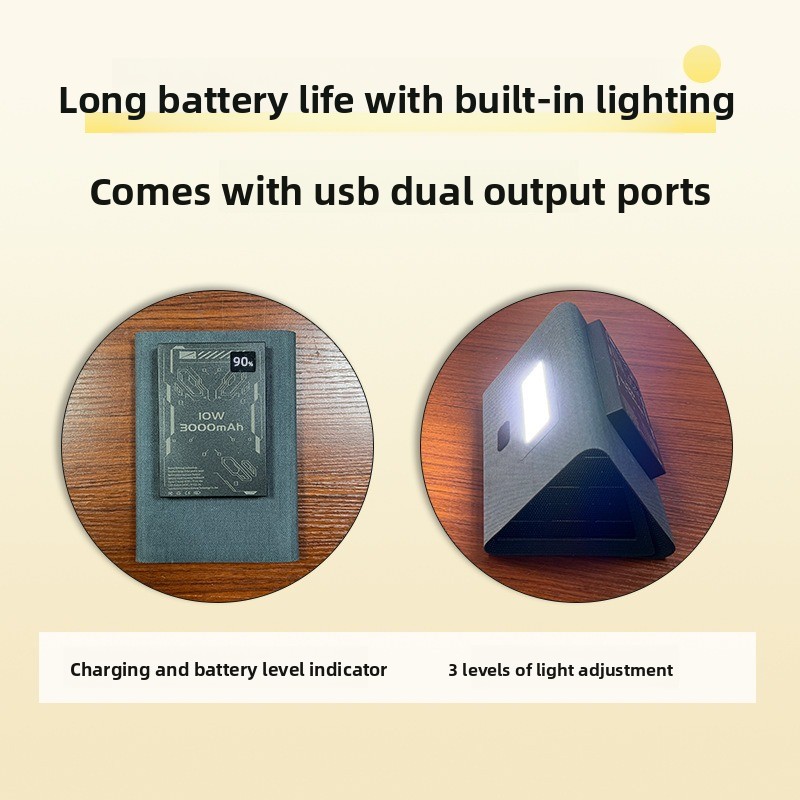 Faltbares Solarpanel-Ladegerät – Solar Charger Panel Foldable Bewertung und Preis