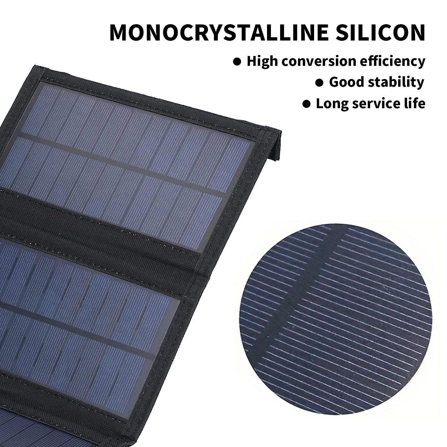 Faltbares Solarpanel 20W 50W 6 – Solar Charger Panel Foldable Bewertung und Preis