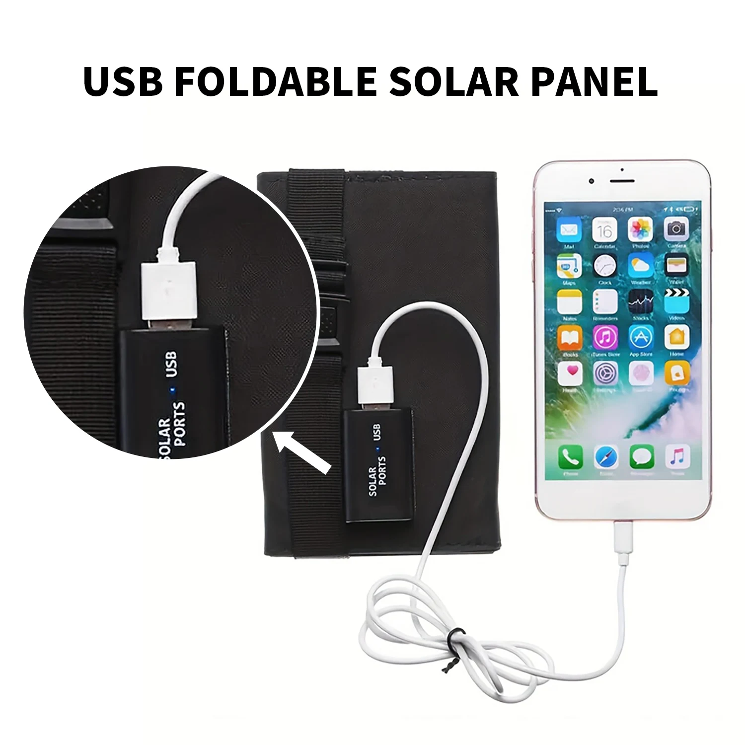 Faltbares Solarpanel 20W 50W 6 – Solar Charger Panel Foldable Bewertung und Preis