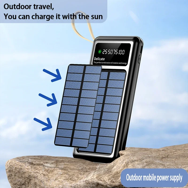 Solar-Powerbank 20000mAh mit i – Solar Charger Panel Foldable Bewertung und Preis