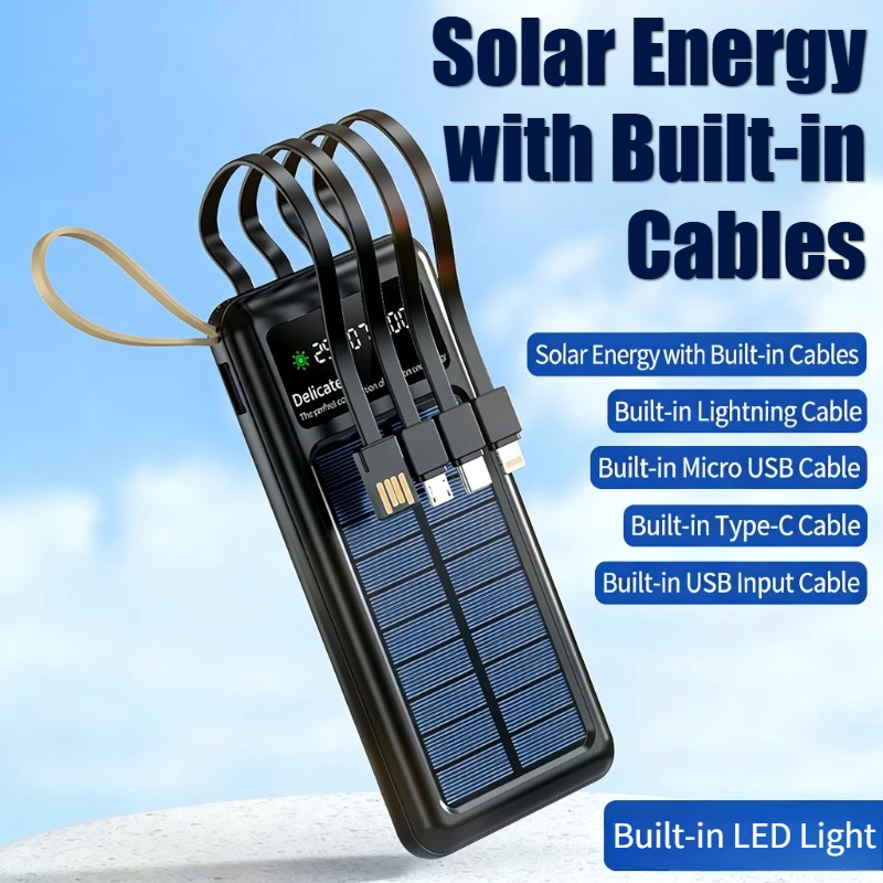 Solar-Powerbank 20000mAh mit i – Solar Charger Panel Foldable Bewertung und Preis