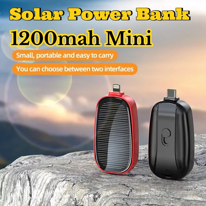 1200mAh Solar Mini Powerbank S – Solar Charger Panel Foldable Bewertung und Preis