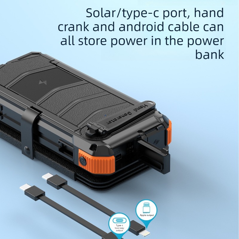 Abnehmbare, faltbare Handkurbe – Solar Charger Panel Foldable Bewertung und Preis