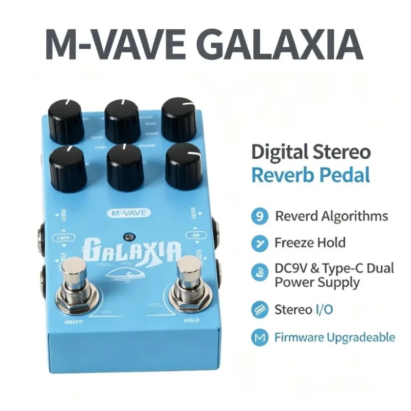 M-VAVE Reverb-Gitarrenpedal mi – Sustainable Living Usa Bewertung und Preis