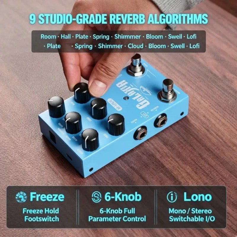 M-VAVE Reverb-Gitarrenpedal mi – Sustainable Living Usa Bewertung und Preis