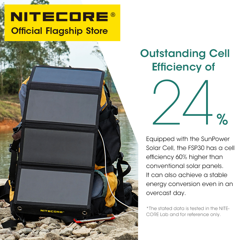 Nitecore fsp30 30w tragbares s – Solar Charger Panel Foldable Bewertung und Preis